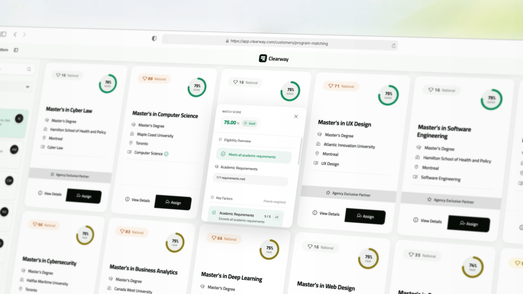 Phoenix explainable match score positive breakdown