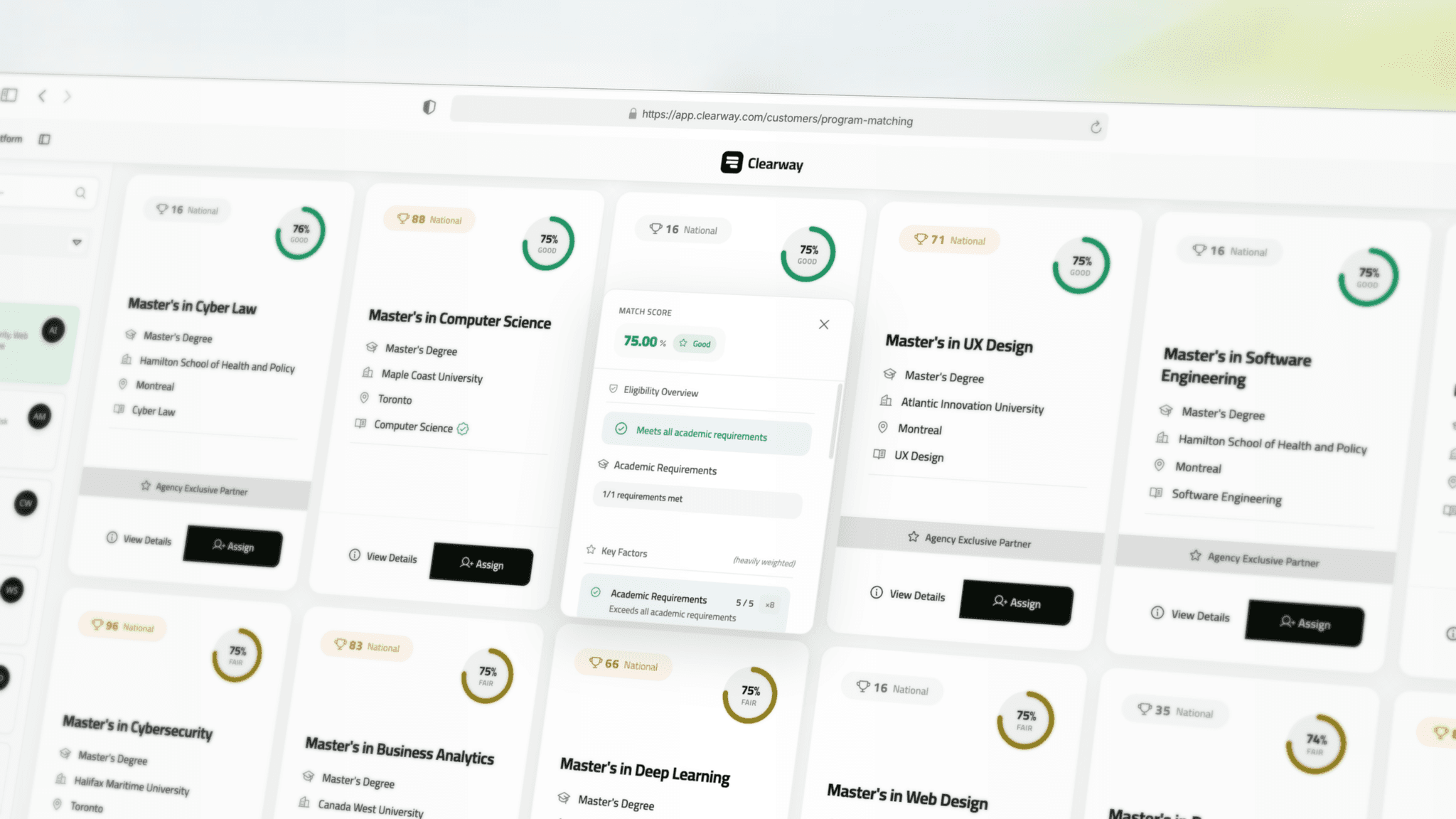 Phoenix explainable match score positive breakdown