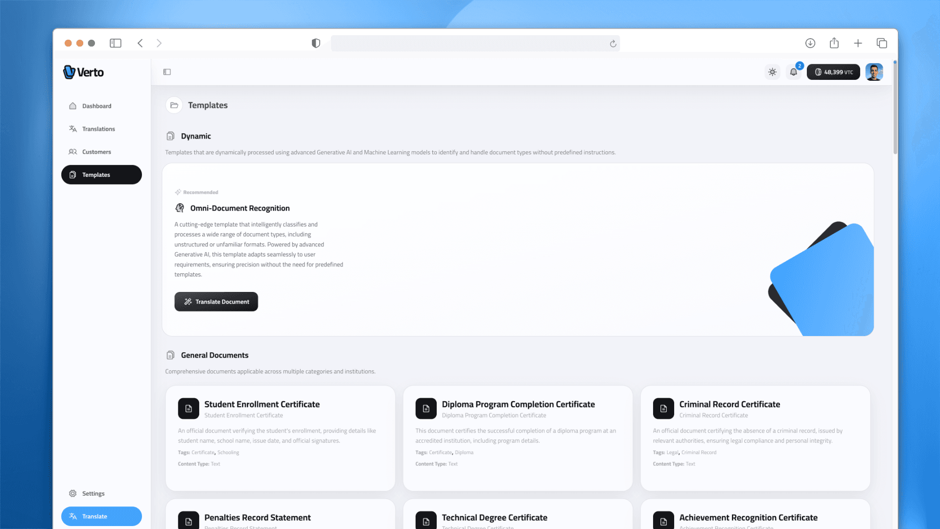 Schema Library: Pre-defined templates for standardized legal docs (e.g., Certificates).